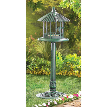 Verdigris Gazebo Birdfeeder - The Fox Decor